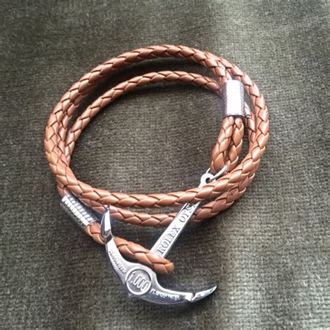 rolex anchor bracelet leather
